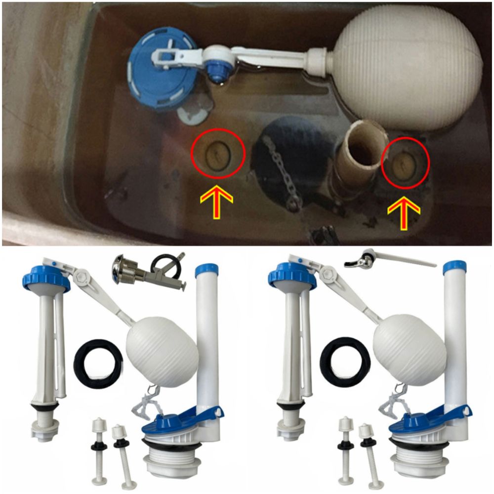 Valve d'entrée de réservoir d' - Toilet Tank Repair Fill Valve Kit avis et prix