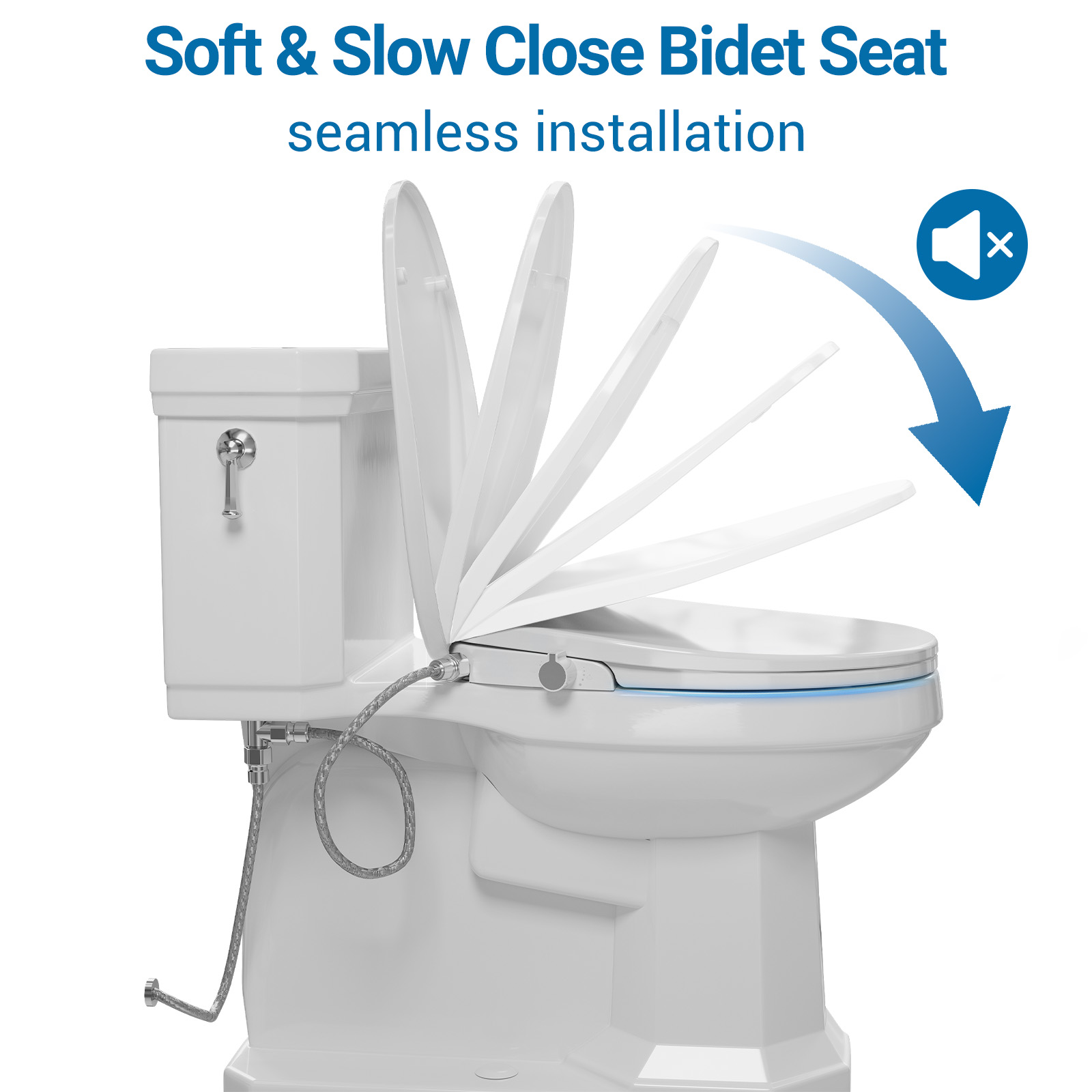 Siège de toilette avec bidet n - Non Electric Bidet Attachment Dual Nozzle avis et prix