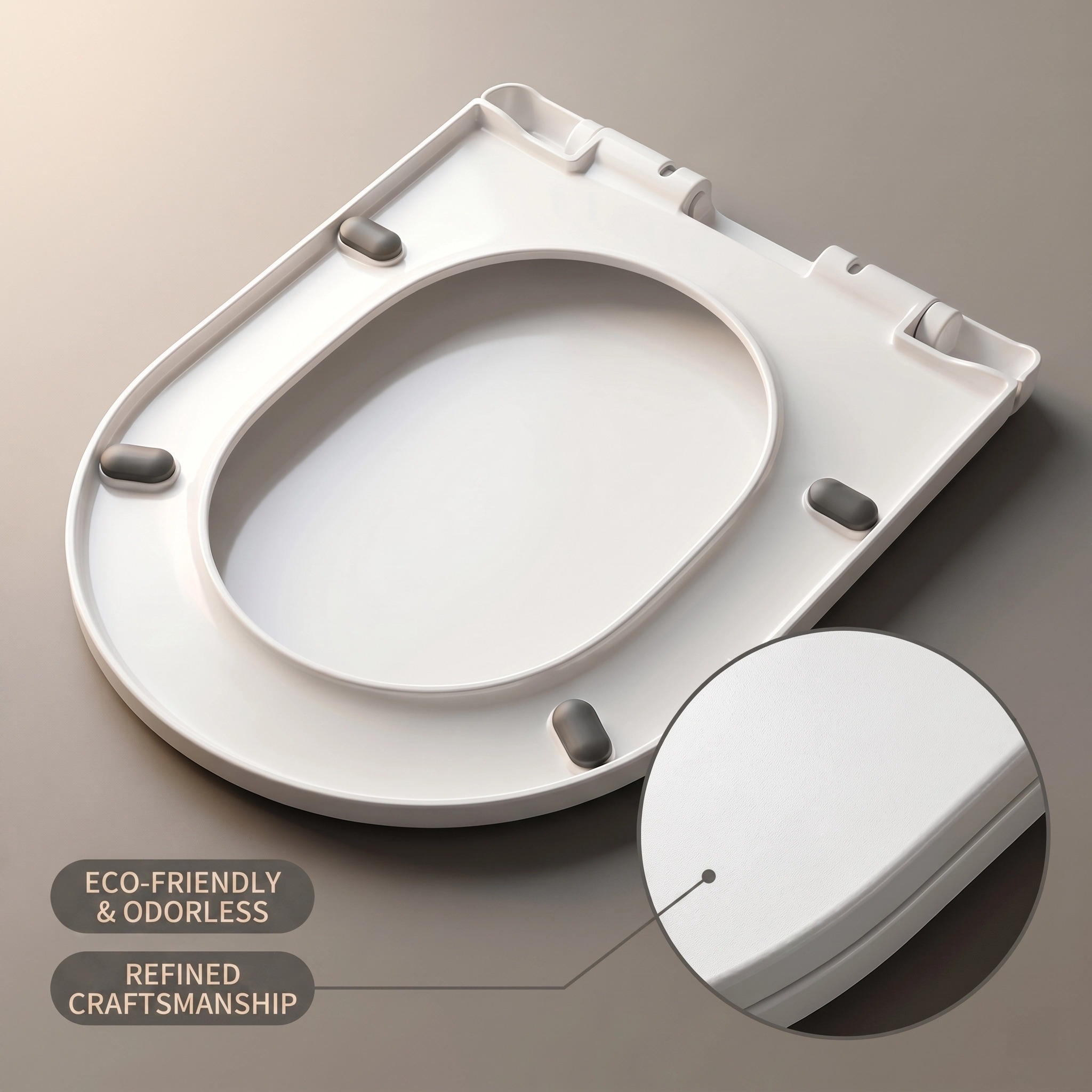 Couverture de siège de toilett - Slow Close Toilet Seat Quick Release avis et prix