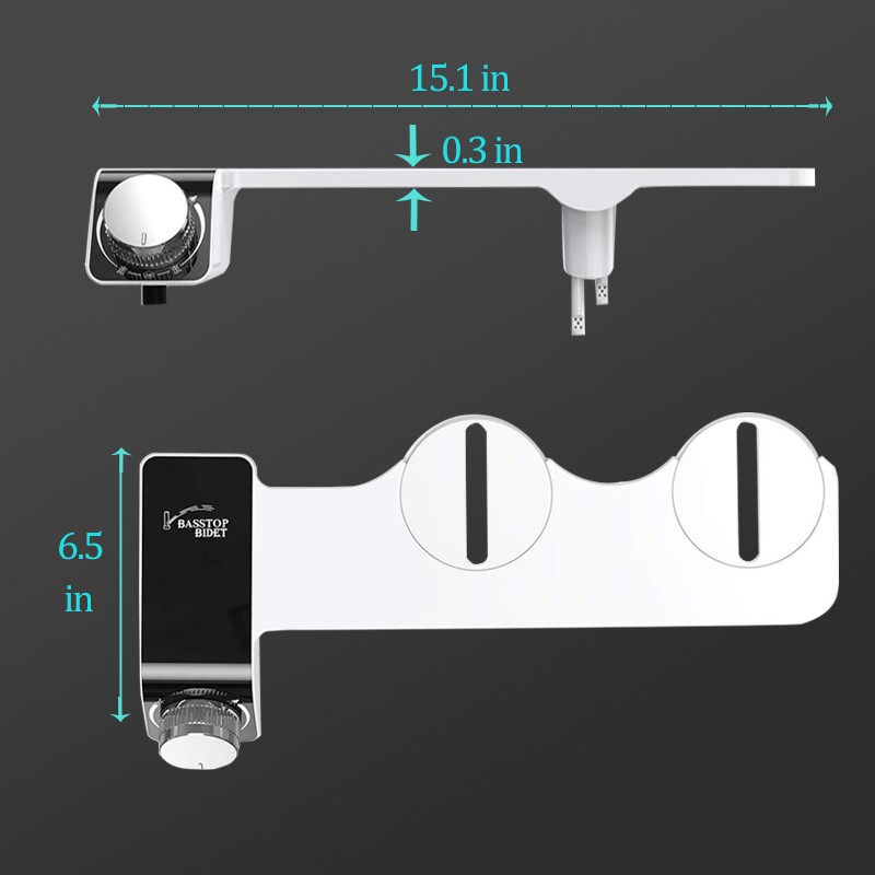 Pulvérisateur d'eau froide Ult - Non Electric Bidet Attachment Dual Nozzle avis et prix