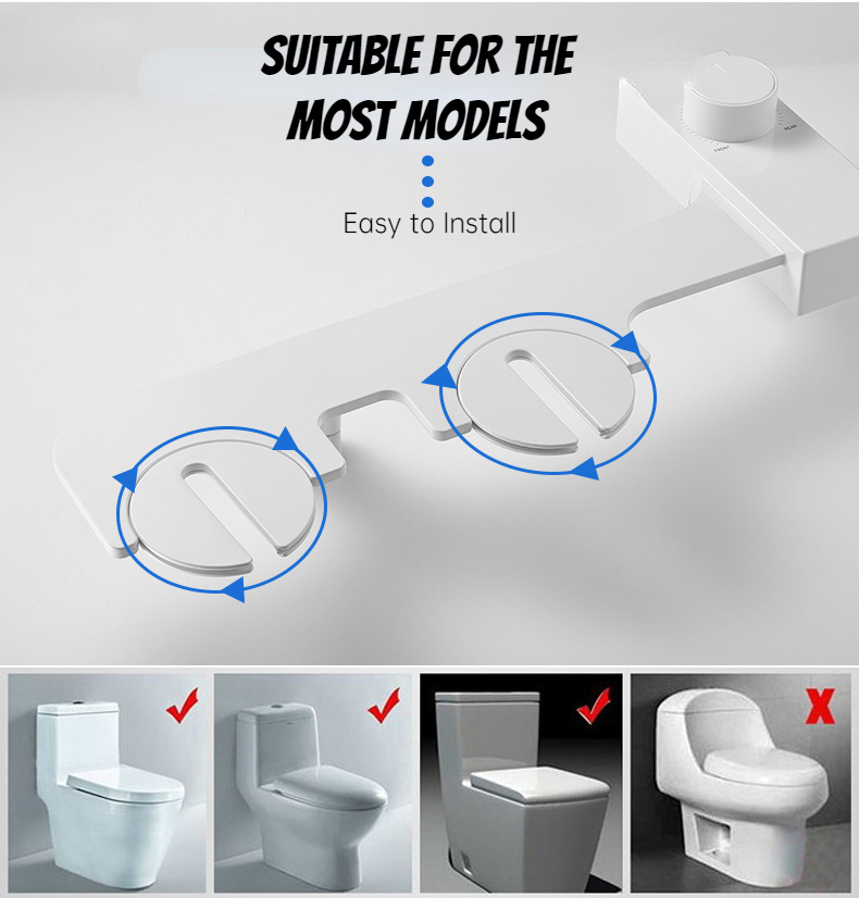 Bidets non électriques, access - Non Electric Bidet Attachment Dual Nozzle avis et prix